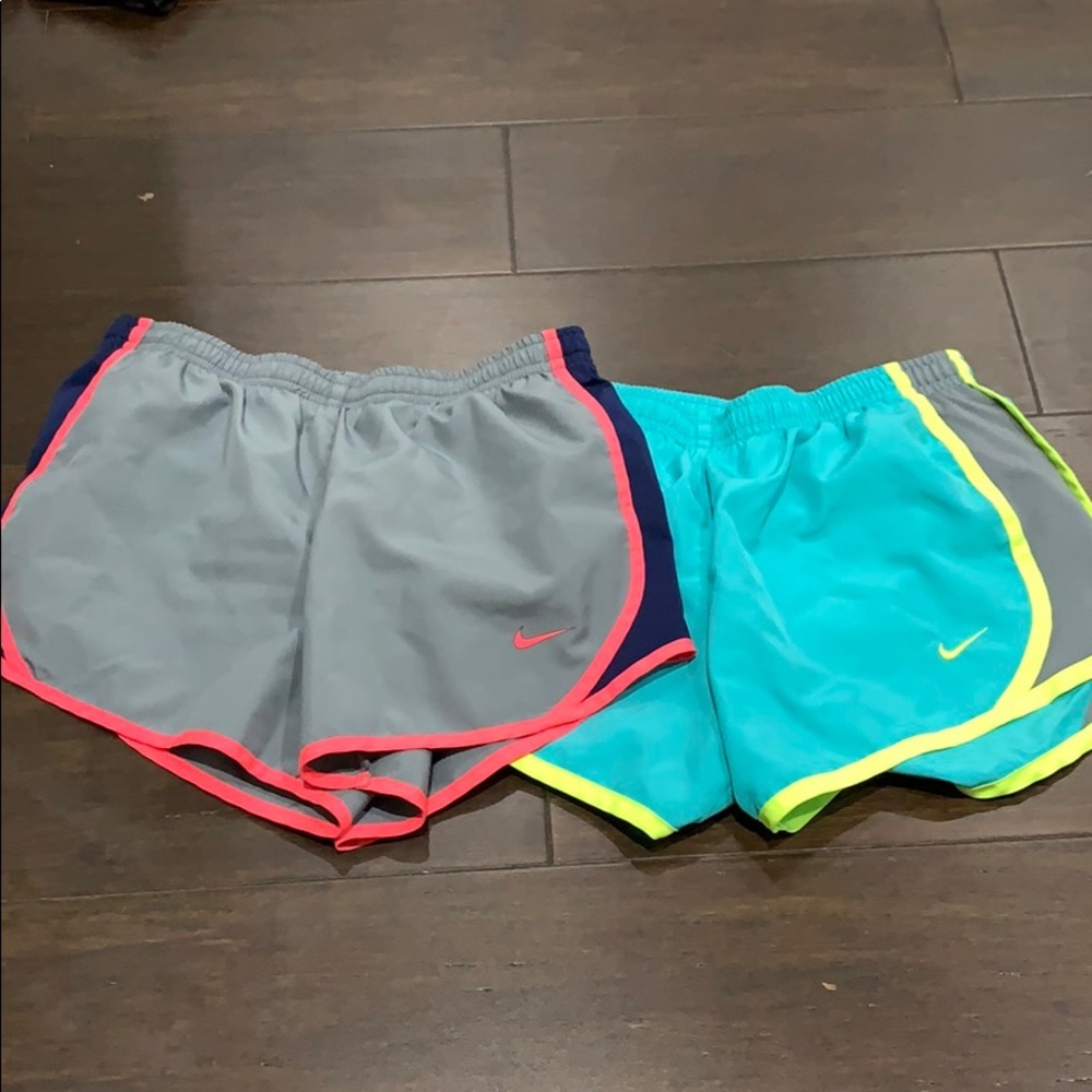 2 dri-fit Nike childrens shorts